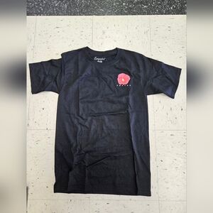 NWOT Empyre Flower Whatever Logo Men’s Short Sleeve Black T Shirt Sz  SM